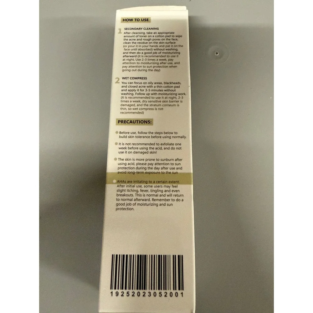 Glycolic Acid‎ 7% Toning Solution Blemishes Acne Skin Aging 100ml